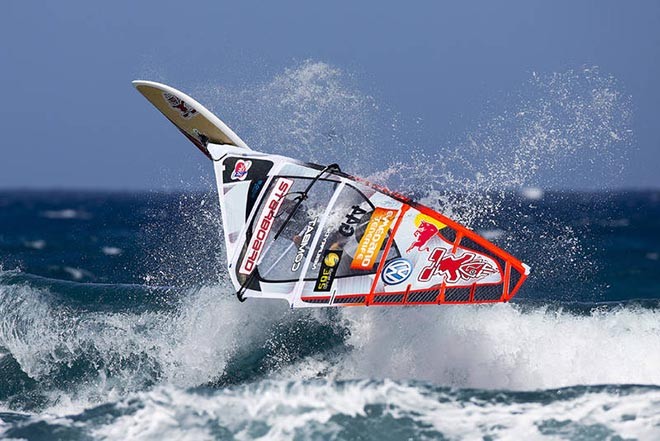Koster wave 360 - PWA Tenerife World Cup 2012 Day 1 &copy;  John Carter / PWA http://www.pwaworldtour.com